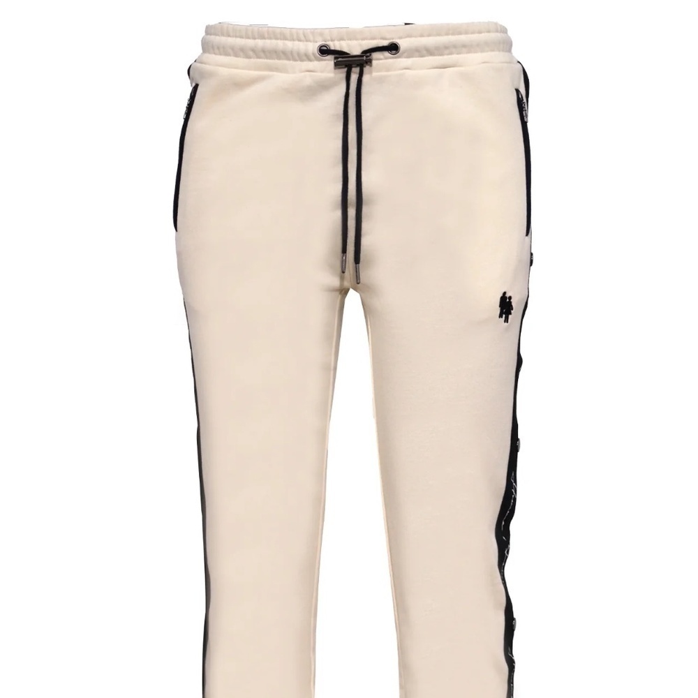 Homme + Femme Signature Track Pants Cream Size Small NWT Men Women jogger